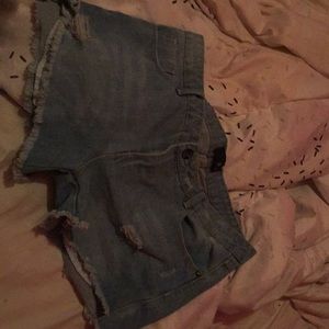 Never worn jean short juniors sized 13